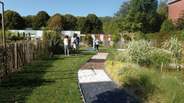 Visite du jardin des Pouces Verts