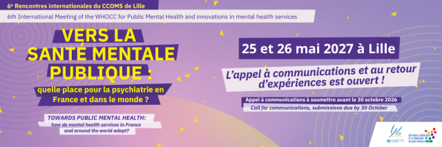 Bannière 6e rencontres internationales du CCOMS
